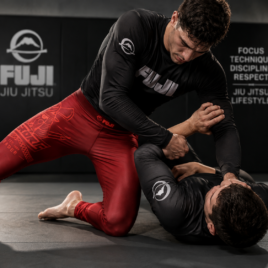 Calza Fuji Grappling Never Surrender Red